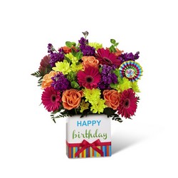 The  Birthday Brights Bouquet from Parkway Florist in Pittsburgh PA